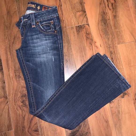 Rock Revival, Chrissie boot cut jeans, like new - Picture 2 of 3